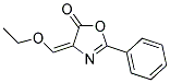 4-(Ethoxymethylene)-2-phenyl-2-oxazoline-5-one 结构式