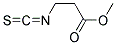 3-ISOTHIOCYANATOPROPIONIC ACID METHYL ESTER 结构式