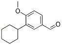 3-CYCLOHEXYL-4-METHOXYBENZALDEHYDE 结构式