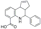 3a,4,5,9b-Tetrahydro-4-phenyl-3H-cyclopenta[c]quinoline-6-carboxylic acid 结构式