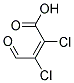 (Z)-2,3-DICHLORO-4-OXO-BUTENOIC ACID 结构式