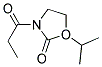 (R)-3-(1-OXOPROPYL)-1-(ISOPROPYL)-2-OXAZOLIDINONE 结构式