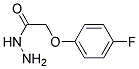 4-FLUOROPHENOXYACETIC ACID HYDRAZIDE, 98+% 结构式