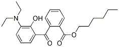 二乙氨羟苯甲酰基苯甲酸己酯 结构式