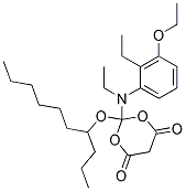 DIETHYL-4-DECYLOXY-3-ETHOXYANILINOMETHYLENE MALONATE 结构式