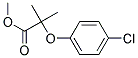 METHYL 2-(4-CHLOROPHENOXY)-2-METHYLPROPIONATE 结构式