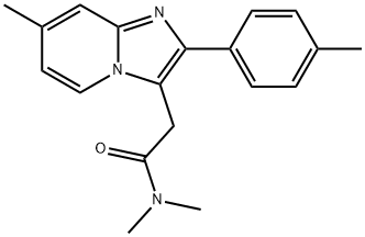 唑吡坦杂质 A 结构式