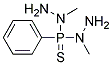 DI(1-METHYLHYDRAZINO)PHENYLPHOSPHINE SULFIDE, TECH 结构式