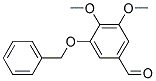 3-(BENZYLOXY)-4,5-DIMETHOXYBENZALDEHYDE, TECH 结构式