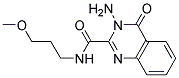 N2-(3-METHOXYPROPYL)-3-AMINO-4-OXO-3,4-DIHYDROQUINAZOLINE-2-CARBOXAMIDE, TECH 结构式