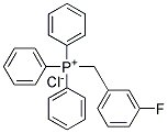 (3-FLUOROBENZYL)(TRIPHENYL)PHOSPHONIUM CHLORIDE, TECH 结构式