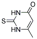 6-METHYL-2-THIOXO-1,2,3,4-TETRAHYDROPYRIMIDIN-4-ONE, TECH 结构式