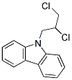 9-(2,3-DICHLOROPROPYL)-9H-CARBAZOLE, TECH 结构式