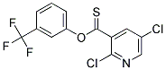 3-(TRIFLUOROMETHYL)PHENYL 2,5-DICHLOROPYRIDINE-3-CARBOTHIOATE, TECH 结构式