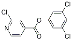 3,5-DICHLOROPHENYL 2-CHLOROISONICOTINATE, TECH 结构式