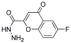 6-FLUORO-4-OXO-4H-CHROMENE-2-CARBOXYLIC ACIDHYDRAZIDE 结构式