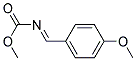 (4-METHOXY-BENZYLIDENE)-CARBAMIC ACID METHYL ESTER 结构式