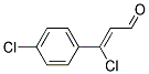 3-CHLORO-3-(4-CHLORO-PHENYL)-PROPENAL 结构式