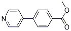 4-PYRIDIN-4-YL-BENZOIC ACID METHYL ESTER 结构式