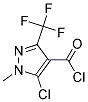5-CHLORO-1-METHYL-3-TRIFLUOROMETHYL-1H-PYRAZOL-4-CARBONYL CHLORIDE 结构式