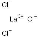 LANTHANUM CHLORIDE, 5% LANTHANUM 结构式