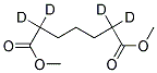 Dimethyl heptanedioate-2,2,6,6-d4 结构式