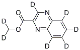 喹喔啉-2-羧酸甲酯氘代物 结构式