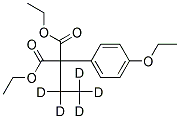 DIETHYL 4-ETHOXYPHENYL-(ETHYL-D5)MALONATE 结构式