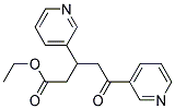 ETHYL 5-OXO-3,5-DI(3-PYRIDYL)PENTANOATE 结构式