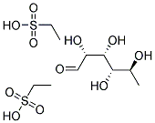 L-RHAMNOSE BIS(ETHYLSULFONE) 结构式