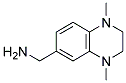 6-(AMINOMETHYL)-1,4-DIMETHYL-1,2,3,4-TETRAHYDROQUINOXALIN 结构式