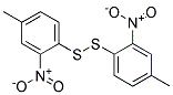 DI(4-METHYL-2-NITROPHENYL) DISULPHIDE 结构式