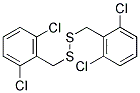 DI(2,6-DICHLOROBENZYL) DISULPHIDE 结构式