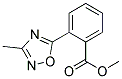 Methyl 2-(3-methyl-1,2,4-oxadiazol-5-yl)benzoat 结构式