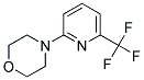 4-[6-(TRIFLUOROMETHYL)PYRIDIN-2-YL]MORPHOLIN 结构式