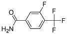 3-FLUORO-4-(TRIFLUOROMETHYL)BENZAMID 结构式