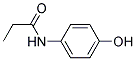 N-(4-HYDROXYPHENYL)PROPANAMIDE 结构式