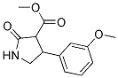 3-甲氧羰基-4-(3`-甲氧苯基)-2-吡咯啉酮 结构式