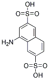 4-aminonaphthalene-2,6-disulphonic acid 结构式