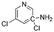 3,5-二氯-3-氨基嘧啶 结构式