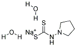 吡咯烷二流代甲酸钠 二水 结构式