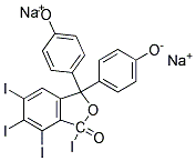 3,4,5,6-四碘酚酞二钠盐 结构式
