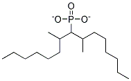 甲基膦酸二(1-甲基庚)酯 结构式