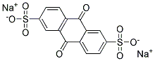 二水合蒽醌-2,6-二磺酸二钠盐 结构式