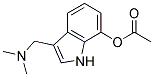 7-Acetoxygramine 结构式