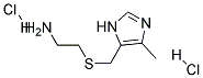 4-Methyl-5-[(2-Aminoethyl)Thiomethyl]Imidazole Dihydrochloride 结构式