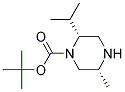 (2R,5R)-1-Boc-2-Isopropyl-5-Methyl-Piperazine 结构式