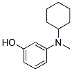 3-(N-Cyclohexyl-Methylamino)Phenol 结构式