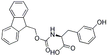 Fmoc-D-3-Hydroxyphenylalanine 结构式