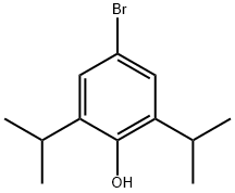 4-Bromo-2,6-Diisopropylphenol 结构式